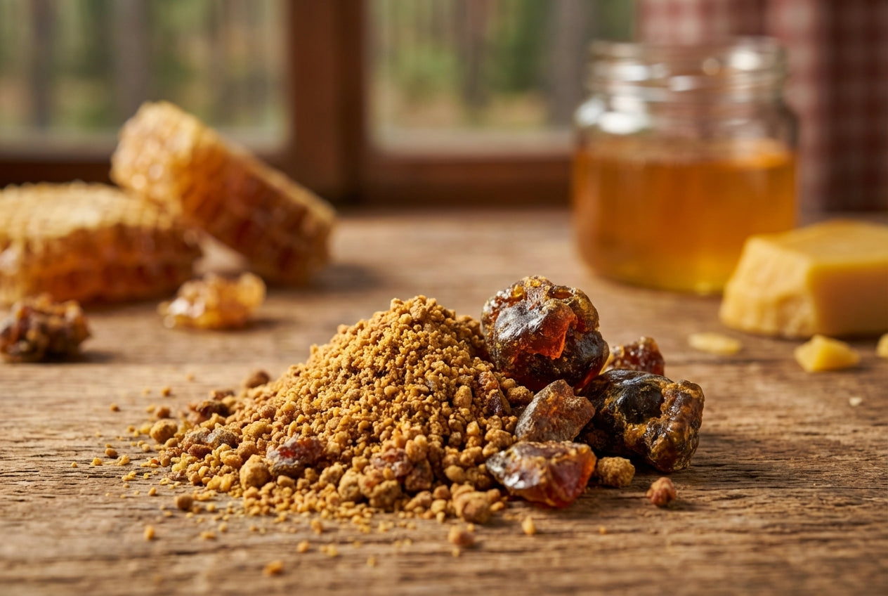 Propolis – Das schützende Harz aus dem Bienenstock